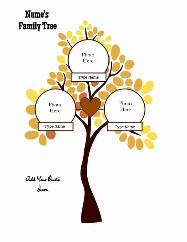 Family Tree Template With Siblings from www.101familytrees.com