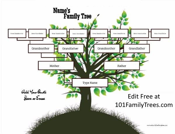 Family tree ideas
